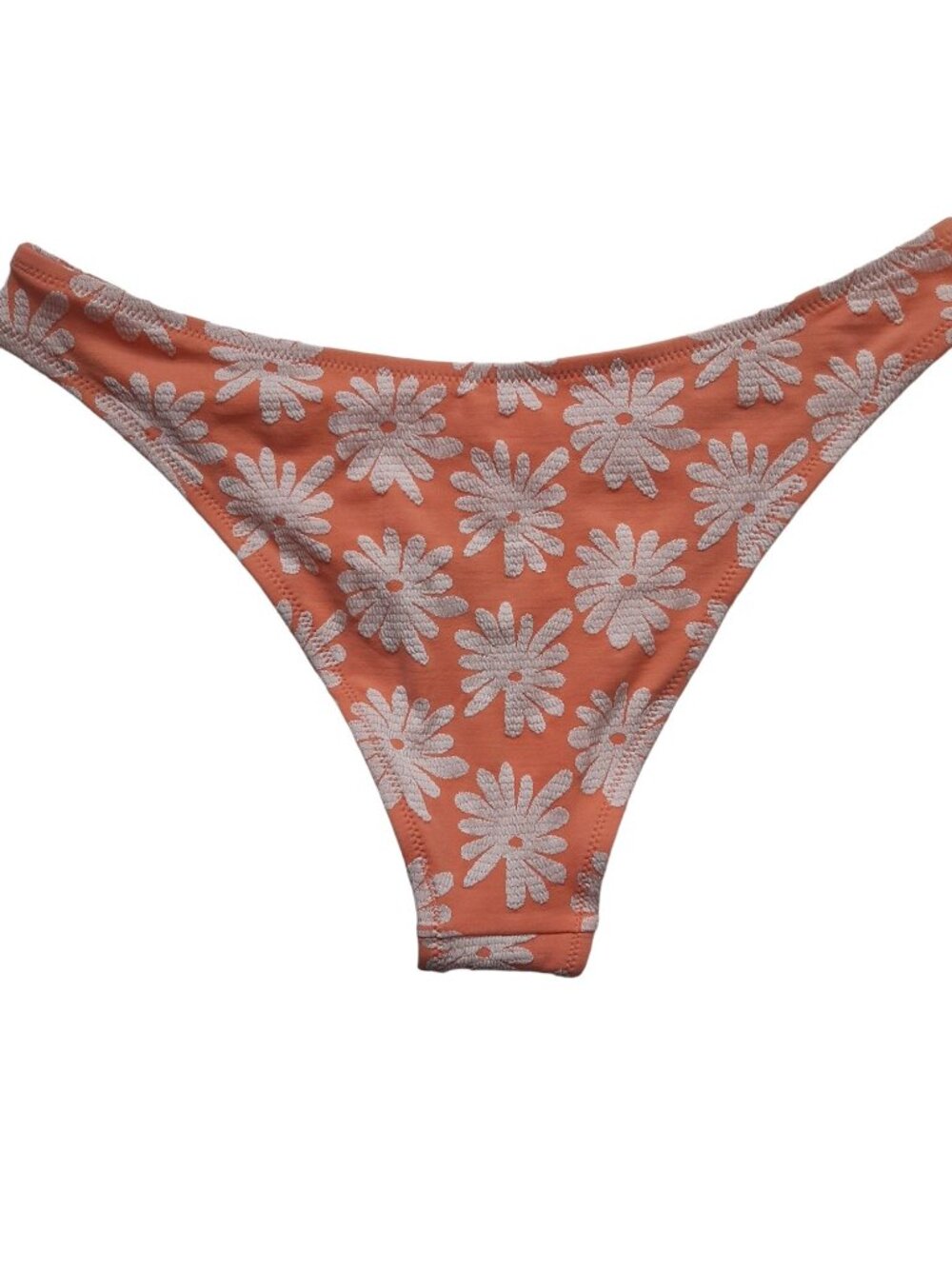 NWT Cupshe Daisy Pattern 2 piece Bikini Size L Casual Summer Beach Travel - Picture 9 of 9